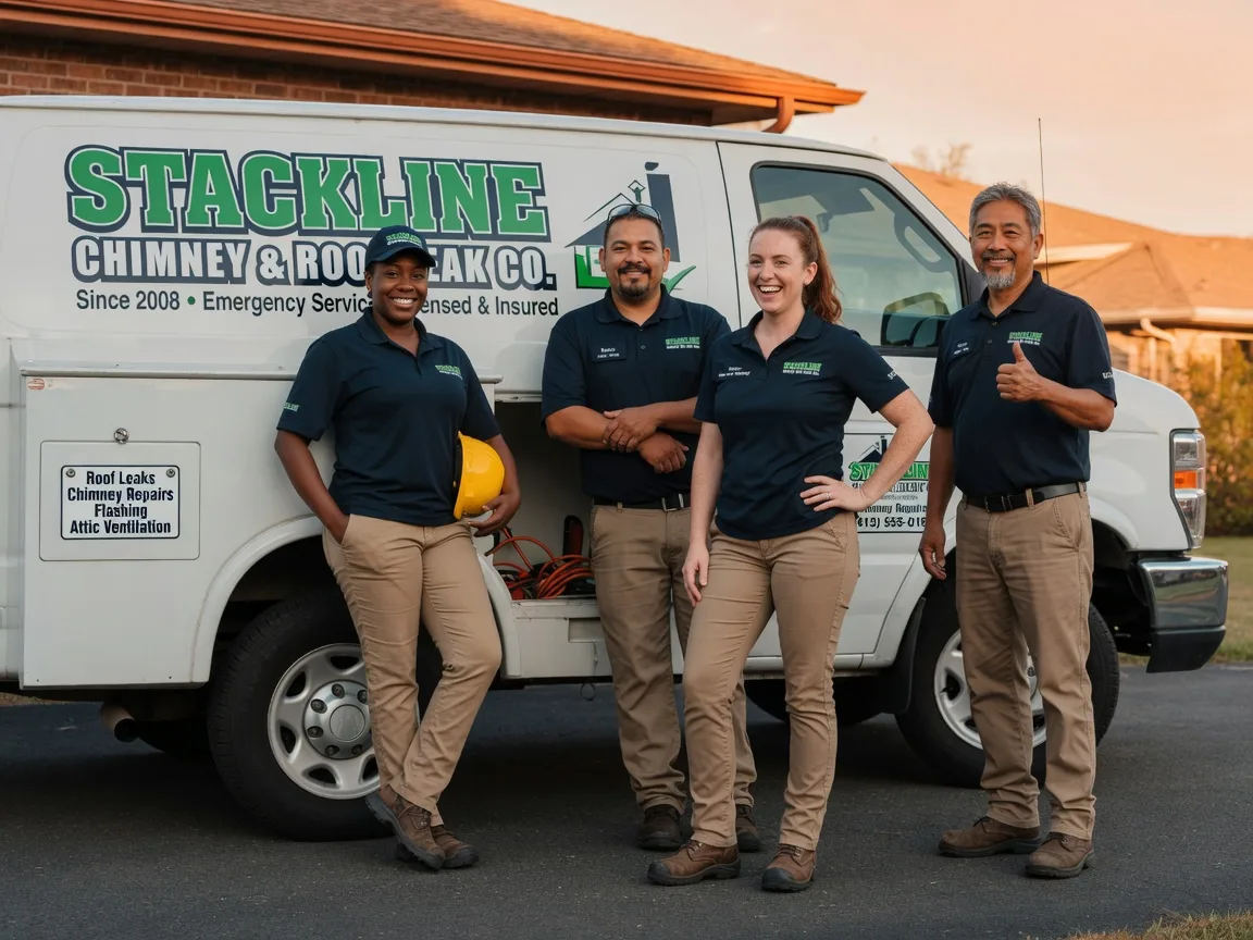 Chimney flashing repair company in Philo, CA